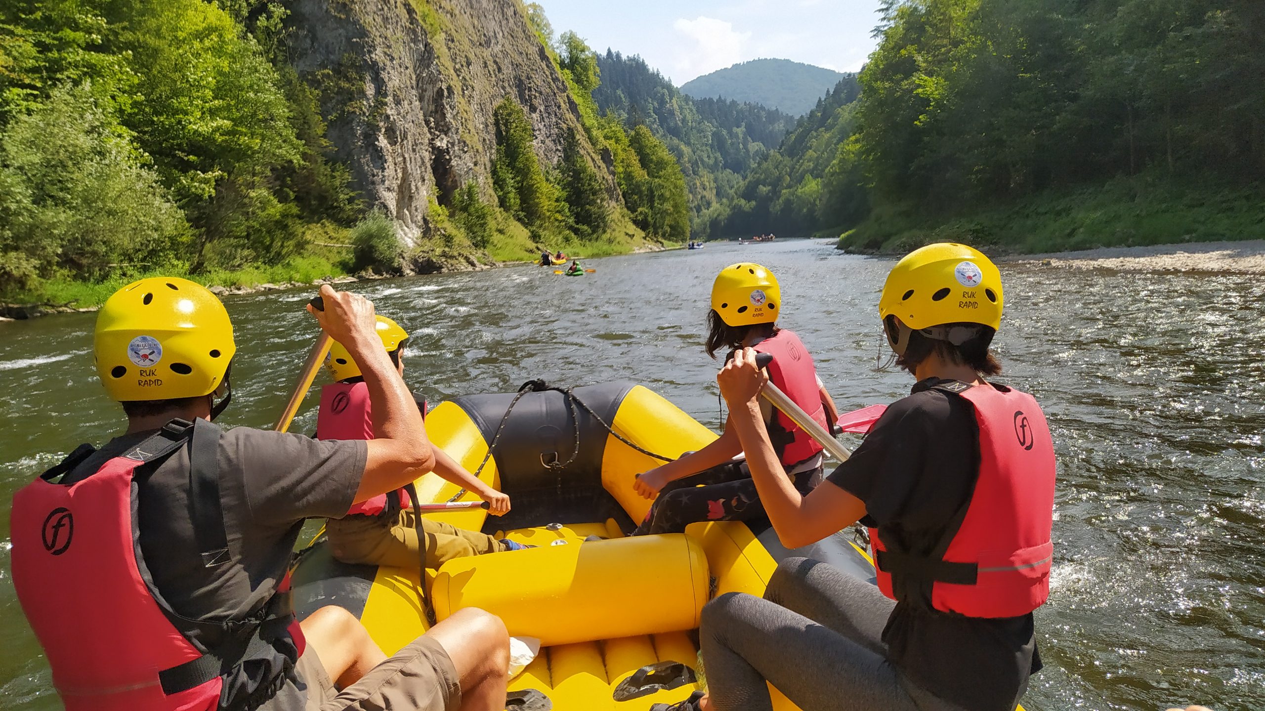 Rafting na Dunajcu